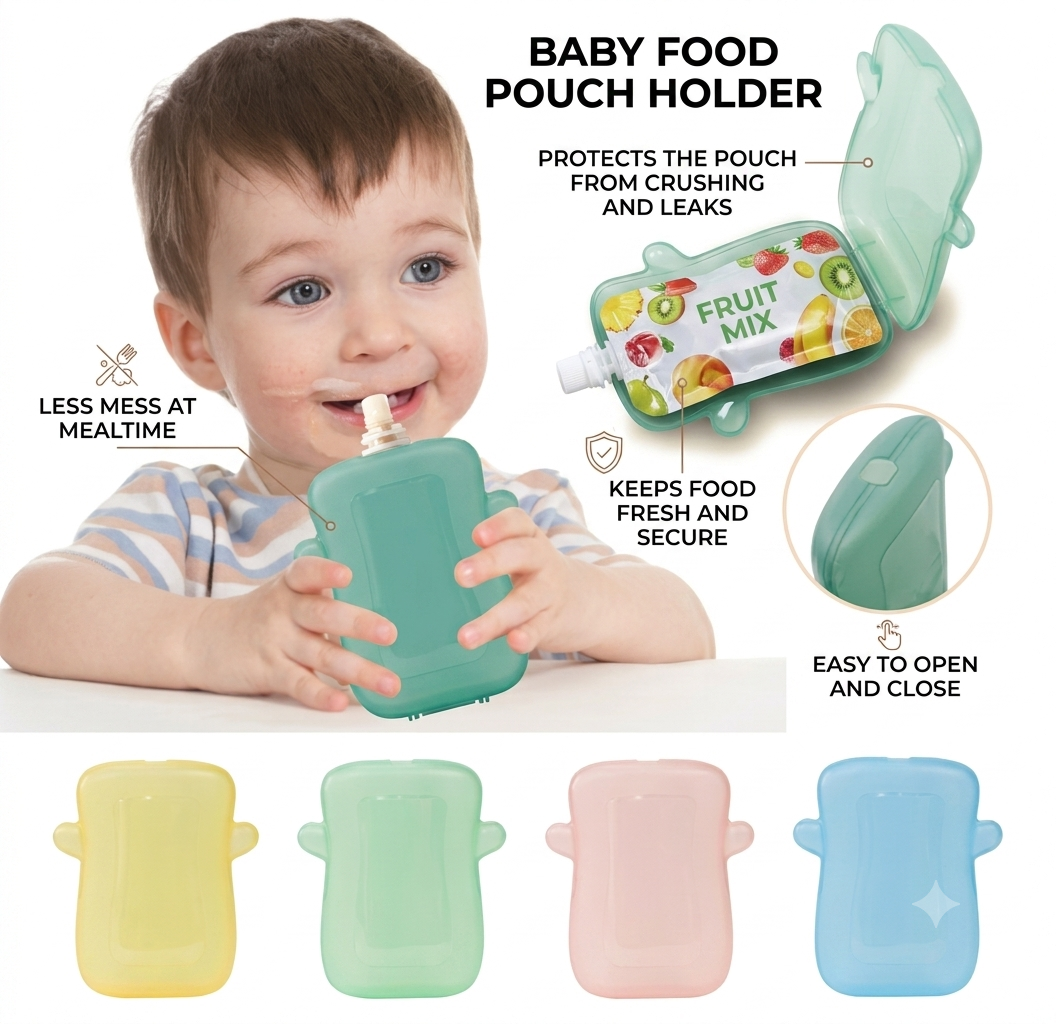 Baby Food Pouch Holder