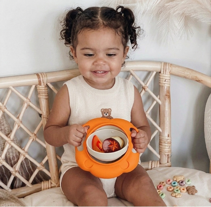 360° Spill-Proof Baby Bowl | Less Mess, More Independence