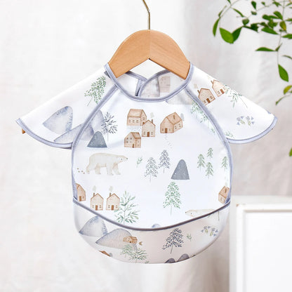 Waterproof Sleeveless Baby Feeding Bib