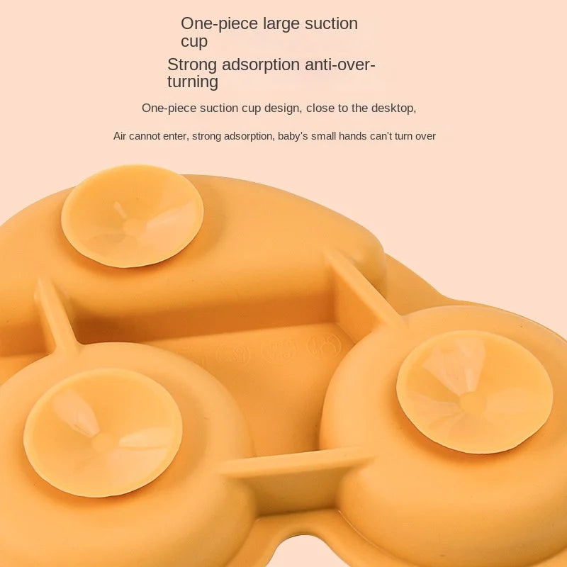 Silicone Baby Suction Plate – Car Shape
