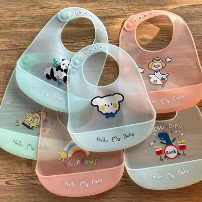Silicone Baby Feeding Bib