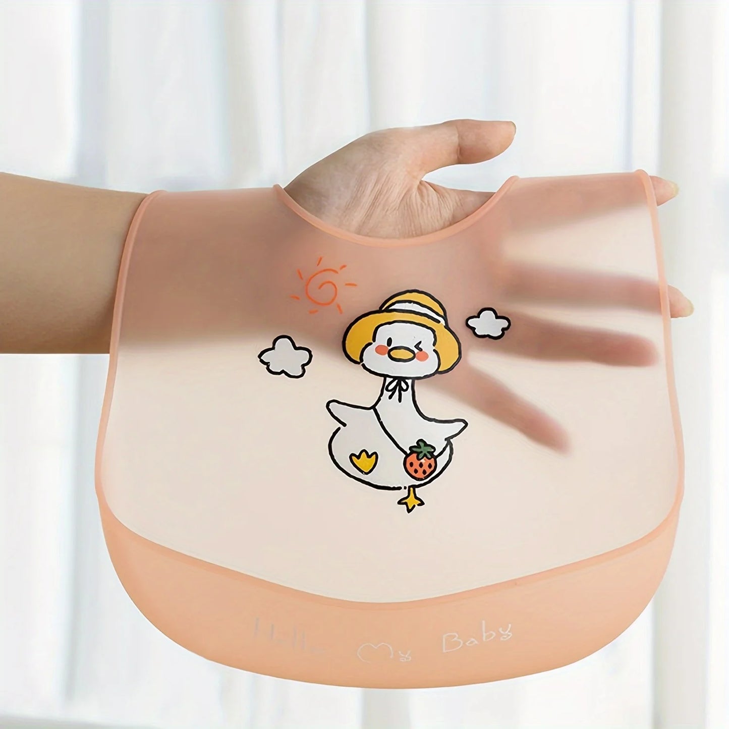 Silicone Baby Feeding Bib