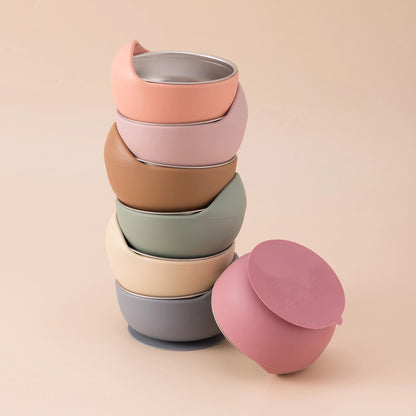 Stainless Steel Baby Feeding Set (5pcs)