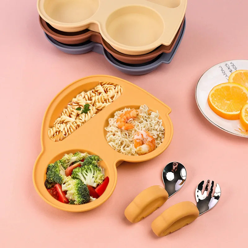 Silicone Baby Suction Plate – Car Shape