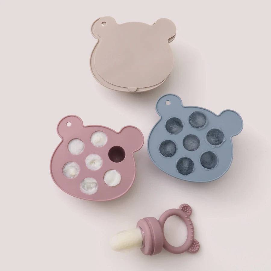 Silicone Baby Ice Pop Feeder Mold