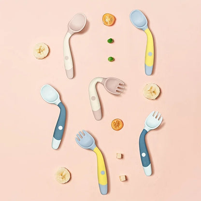 Bendable Baby Fork and Spoon Set