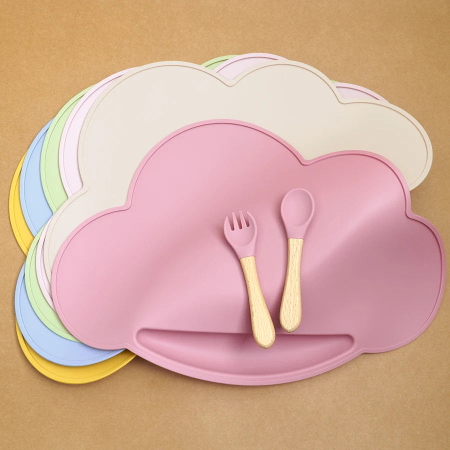 Silicone Cloud Baby Placemat
