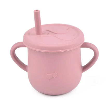 Silicone Kids Snack Cup with Lid