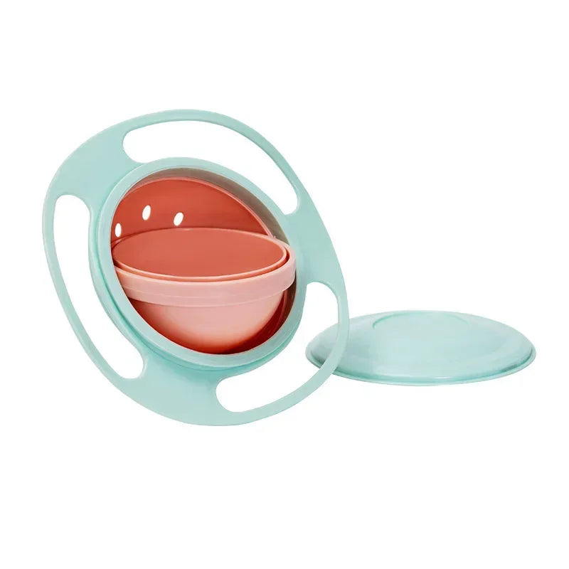 360° Gyro Spill-Proof Baby Bowl