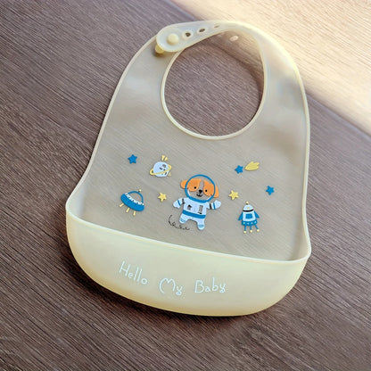 Silicone Baby Feeding Bib