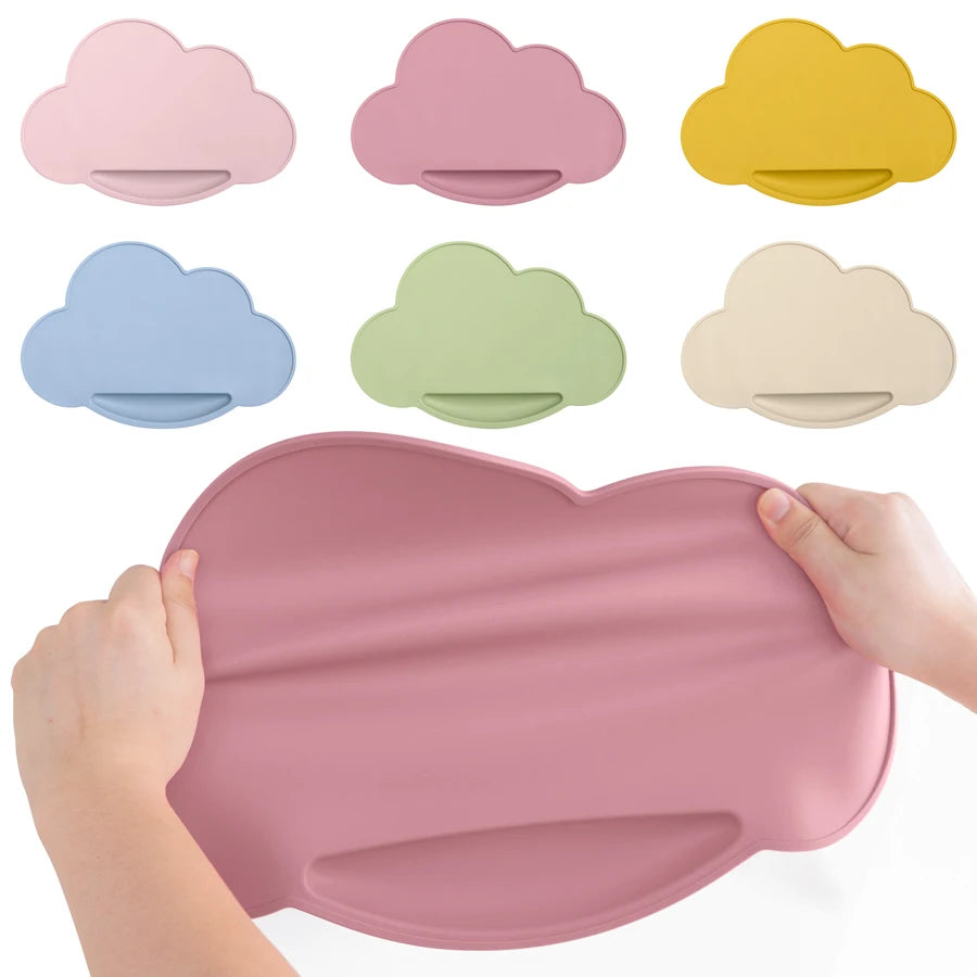 Silicone Cloud Baby Placemat