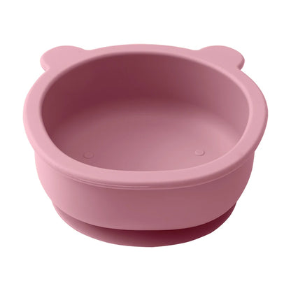 Bear Shape Silicone Baby Suction Bowl