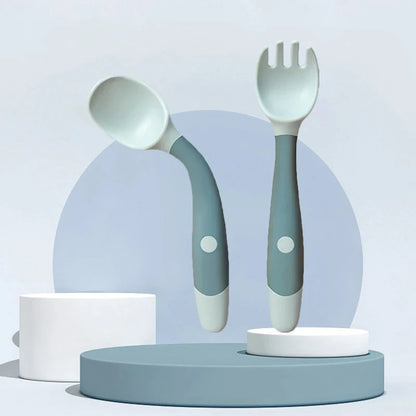 Bendable Baby Fork and Spoon Set