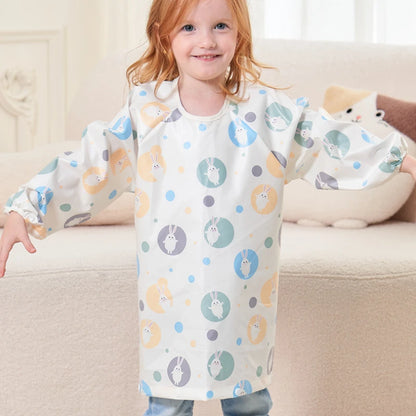 Full Coverage Baby Feeding Bib with Table Cover