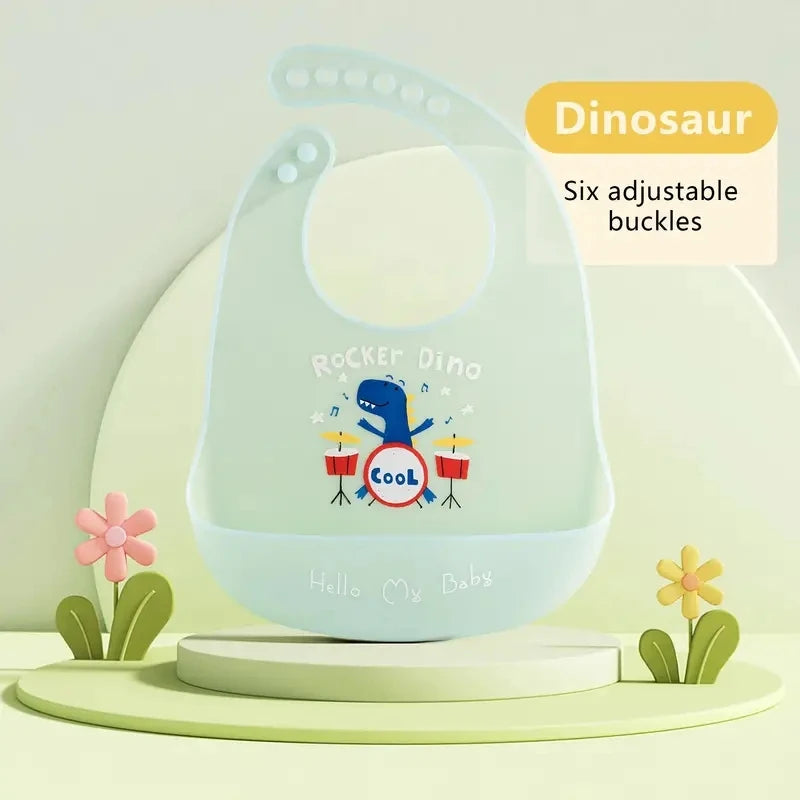 Silicone Baby Feeding Bib