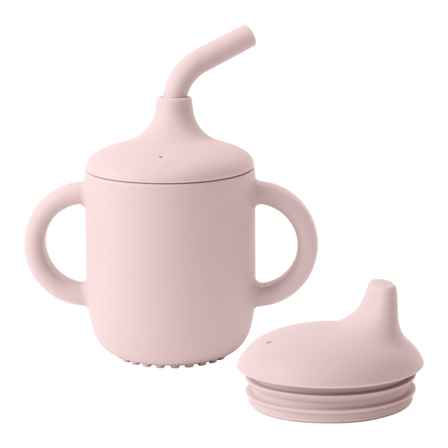 Silicone Baby Straw Cup with Lids