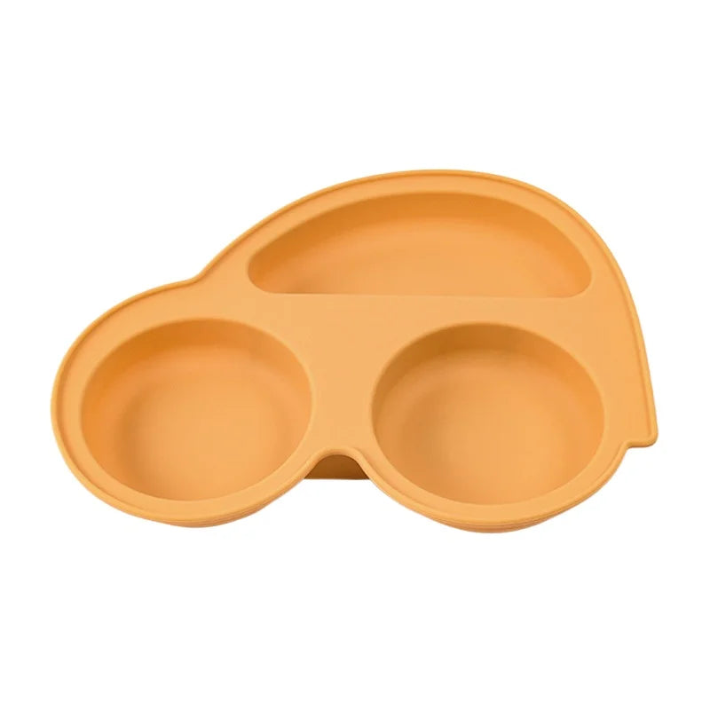 Silicone Baby Suction Plate – Car Shape