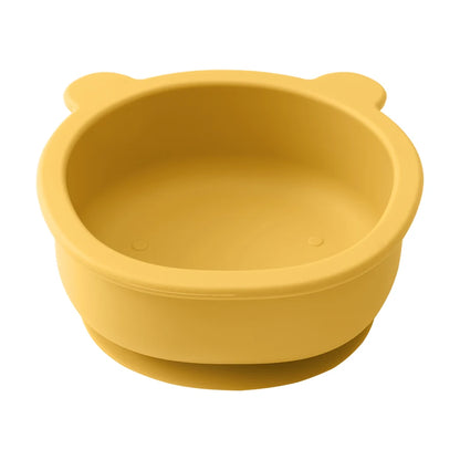 Bear Shape Silicone Baby Suction Bowl