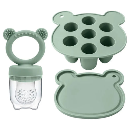 Silicone Baby Ice Pop Feeder Mold