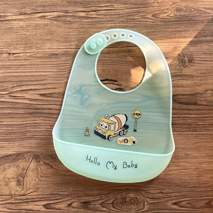 Silicone Baby Feeding Bib