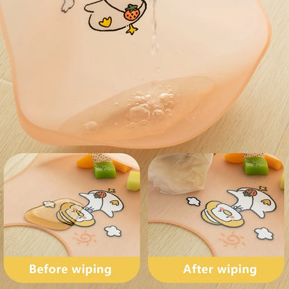 Silicone Baby Feeding Bib