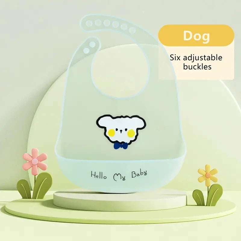 Silicone Baby Feeding Bib