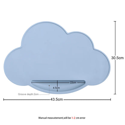 Silicone Cloud Baby Placemat