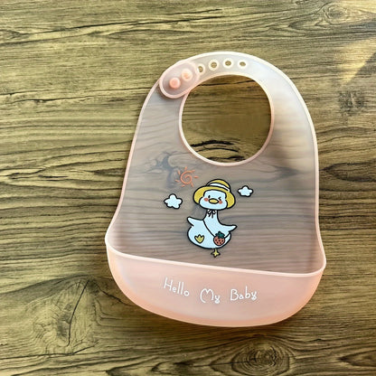 Silicone Baby Feeding Bib