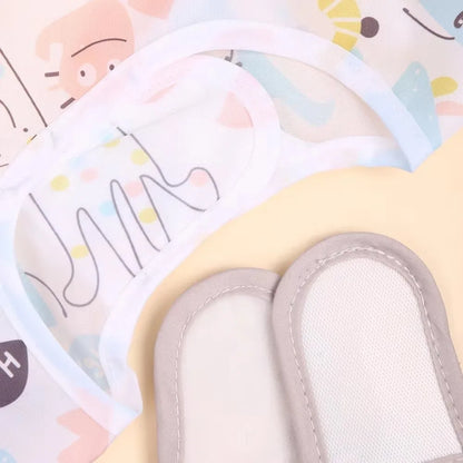 Waterproof Long Sleeve Baby Bib | Full Coverage