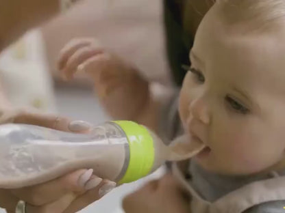 Silicone Baby Feeding Spoon Bottle | BPA-Free | Perfect for Purees